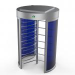 Rfid Card Reader Full Height Turnstile Double Lane For Security Airports