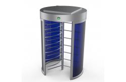 China Rfid Card Reader Full Height Turnstile Double Lane For Security Airports supplier