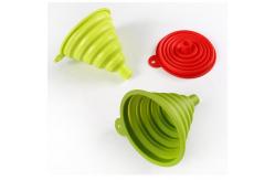 China FDA Approved Mini Silicone Collapsible Funnel for oil Liquid Transfer supplier