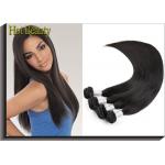 Unprocessed Virgin Peruvian Hair Extensions Silk Straight Style CE SGS for sale