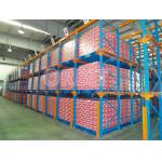 Multi Tier Warehouse Heavy Duty Pallet Racking System With Double Entry