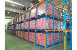 China Multi Tier Warehouse Heavy Duty Pallet Racking System With Double Entry supplier