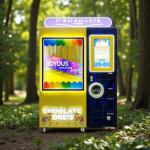 KONMAX MM Dispenser note coffee bean vending machines Commercial Grade for sale
