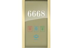 China Black / Champagne Outdoor Doorbell Switch DND / MUR Function supplier