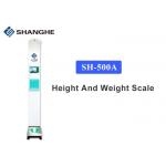 Ultrasonic Automatic Height And Weight Machine , Medical Center Height And Weight Measuring Scale for sale