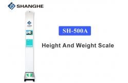 China Wifi Interconnection Human Electronic Height And Weight Machine Smart Voice Broadcast supplier