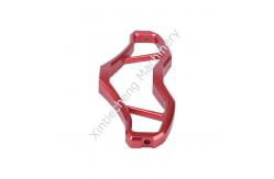 China CNC Machining Parts Custom Scooter Parts Aluminum Parts Processing Red Oxidation supplier