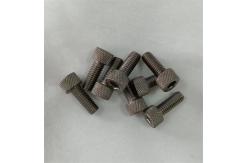 China Titanium Knurled Socket Screw Bolt For Motocycle / Shipbuilding Customized supplier