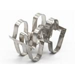 Absorption Use Metal Tower Packing Stainless Steel Raschig Super Rings for sale