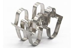 China Absorption Use Metal Tower Packing Stainless Steel Raschig Super Rings supplier