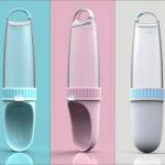 Pet Travel Cup Portable Dog Water Bottle Hanging Cat Water Cup Travel Outing Dog Water Bottle Pet Waterer for sale