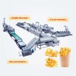 Semi Automatic Potato Chips Making Machine High Efficiency  380V 50HZ for sale
