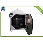UL94 Horizontal and Vertical Burning Rate Testing Equipment with Transparent Door for sale