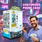 220V 110V Phone Case Printing Vending Machine 3 Mins Per Case Customizable for sale