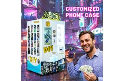 China 220V 110V Phone Case Printing Vending Machine 3 Mins Per Case Customizable supplier