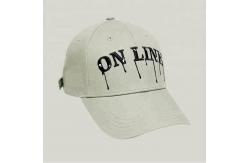 China Custom Made Elegant Embroidered Baseball Caps Sun Protection Acylic / Wool Material supplier
