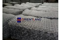 China River Bank Construct Wire Stone Baskets , Commercial Gabion Wire Mesh Panels supplier