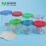 50ml 1500ml Clear Plastic Cookie Jar With Aluminum Caps