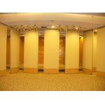 Removable Banquet Hall Sliding Partition Walls , Melamine Surface Wood Interior Room Dividers for sale