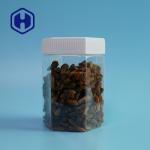 Hexagonal 23oz 680ml Leak Proof Plastic Jar With Screw Lids for sale