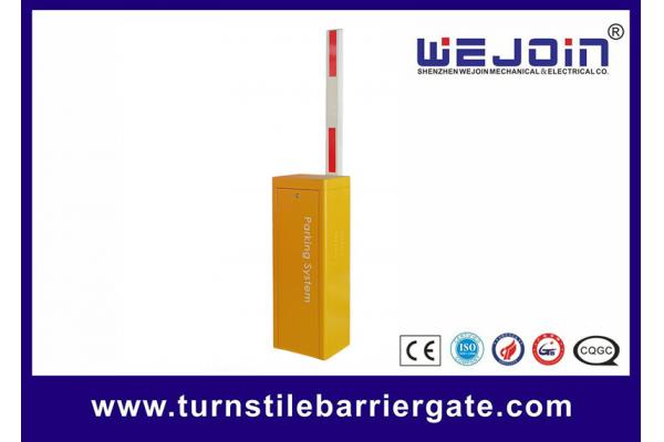 SS304 6m Boom Parking Entrance Barrier Speed Adjustable