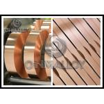 0.005mm~1mm thickness,Power Transformers Pure Copper Strip Elongation Good Corrosion - Resistance,bright surface for sale