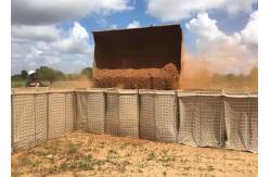 China Explosion Proof Sand Retaining Wall Defensive Barrier Security Fence supplier