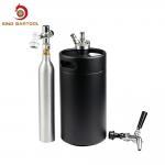 1.3 Gallon Ball Lock Mini Keg Insulated Double Wall Sodastream Beer Keg Dispense Tap for sale