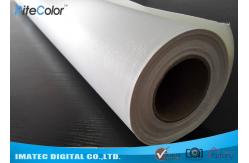 China Microporous Glossy Poly Cotton Inkjet Printing Canvas Waterproof For Pigment Inks supplier