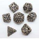 ISO9001 Metal Mini Polyhedral Dice Hand Polished Size 16-21mm for sale