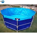 Large water storage equipment PVC material Flexible Frame water Tank for sale