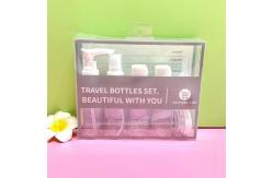 China Convenient Carry 8 Pieces 50ml Travel Bottles Set with Plastic Body Material supplier