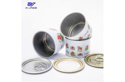 China 160ml D65x48.5mm Metal Can Weed Packaging With Easy Open Lid / Children Lid supplier