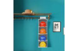 China 4 Shelf Felt Foldable Hanging Closet Organizer For Hat Storage supplier
