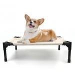 Outdoor Raised Elevated Travel Pet Bed Cots With No Slip Feet for sale