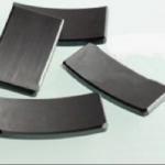 Customized Permanent DC Motor Magnet Sheet Segment Black for sale