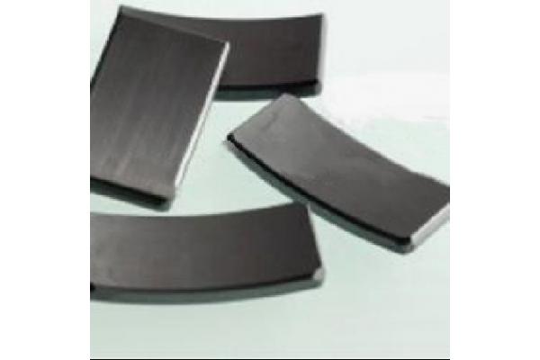 Customized Permanent DC Motor Magnet Sheet Segment Black