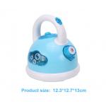 Kingda Blue Kettle Bubble Toys For Kids with Light and Sound CE Certification for sale