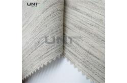 China woven fusing for chest piece of men's suit with various weight supplier