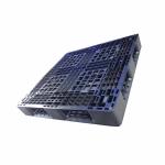Black Polypropylene Rackable Plastic Pallets 43x43 Heavy Duty for sale