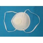 Anti - Pollution FFP1 Respirator Face Mask Earloop Style With Valve for sale