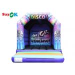 PVC Tarpualin Dj Inflatable Disco Dome Bouncer For backyard