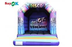 China PVC Tarpualin Dj Inflatable Disco Dome Bouncer For backyard supplier