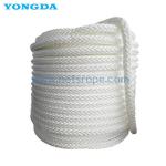Low Elongation 12-Strand Nylon Braided Ropes for sale