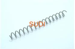 China Single Wire 1.27mm Plastic Spiral Binding Coils For Notebooks supplier