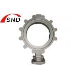 ASTM Standard Metal Castings Wcb Butterfly Valve Body And Parts for sale