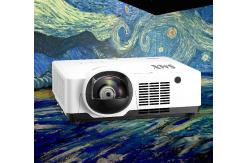 China 6000 Lumen 3LCD 4k Projector For Home Immersive Room Projector supplier