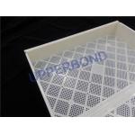 Cigarette Manufacturing Machine Yellow Plastic Trays Customize Size