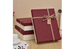 China Matt / Glossy Lamination Rigid Cardboard Packaging Boxes For Apparel And Shoes supplier