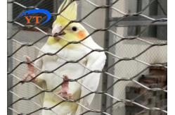 China Flexible Stainless Steel Bird 7x7 Aviary Wire Netting For Zoo Enclosure supplier